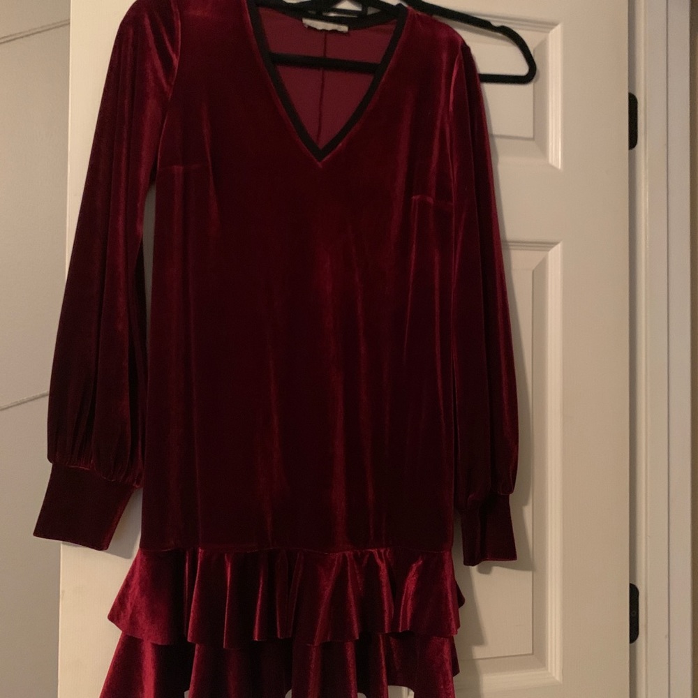 Beautiful Burgundy Holiday Dress